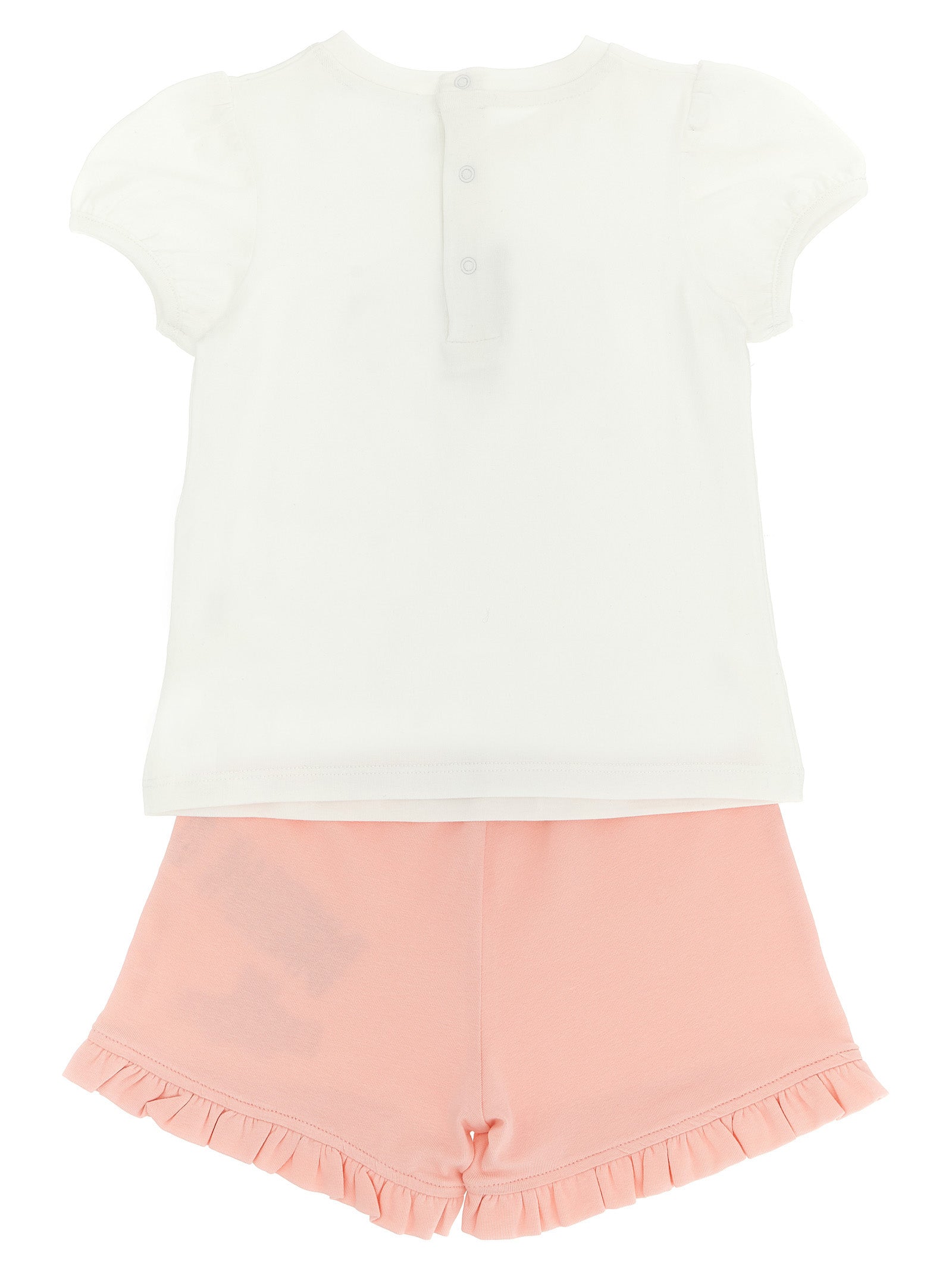 Moschino Teddy Bear t-shirt + shorts Pink Cotton Dress