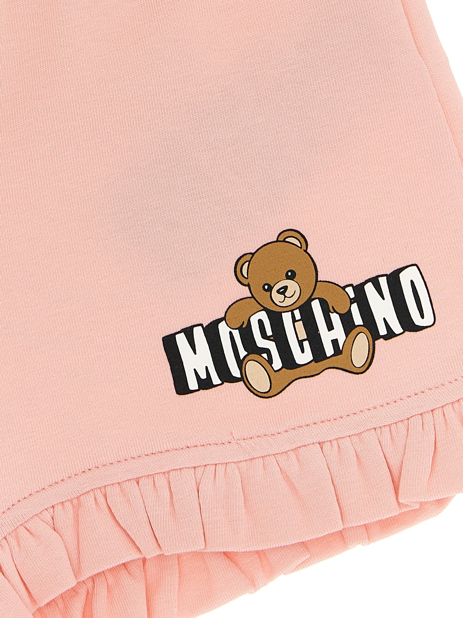 Moschino Teddy Bear t-shirt + shorts Pink Cotton Dress