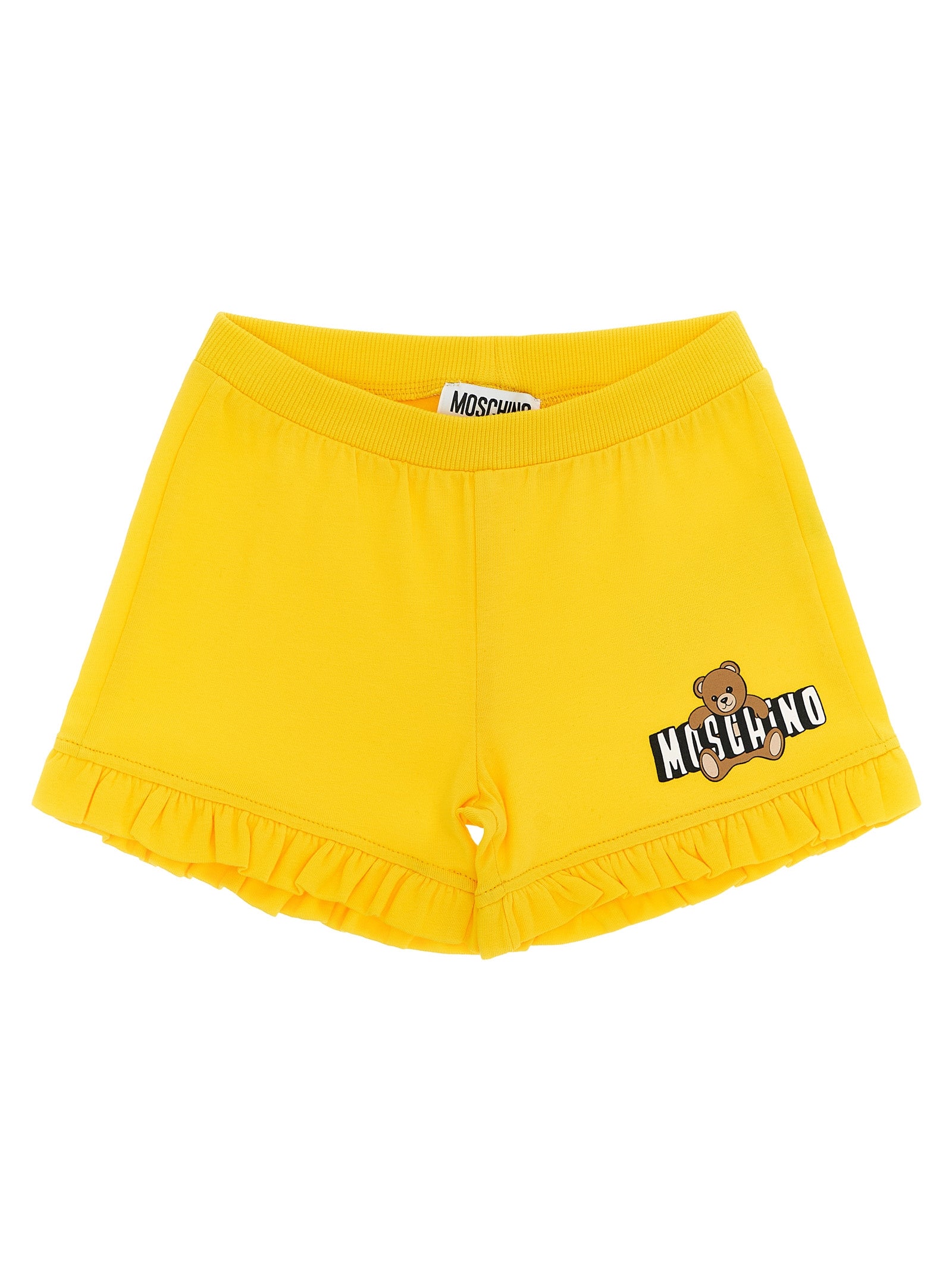 Moschino Teddy Bear t-shirt + shorts Yellow Cotton Dress