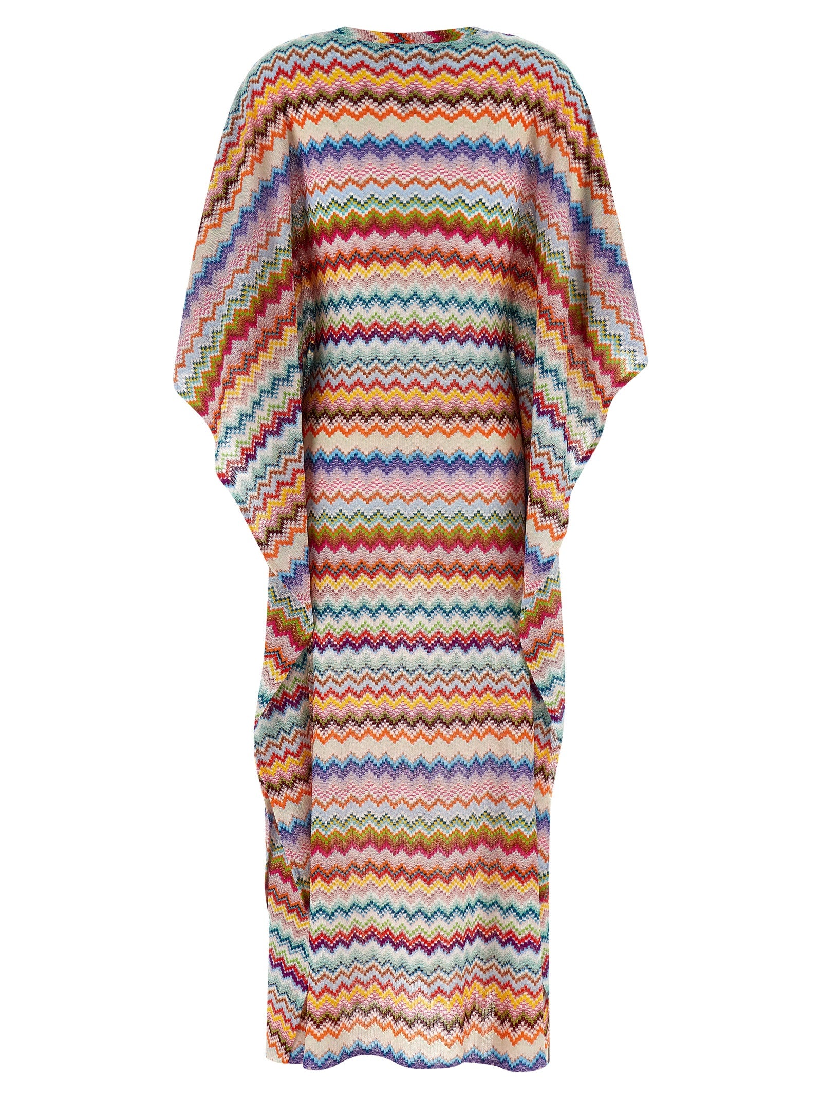 Zigzag Knit Dress Viscose
