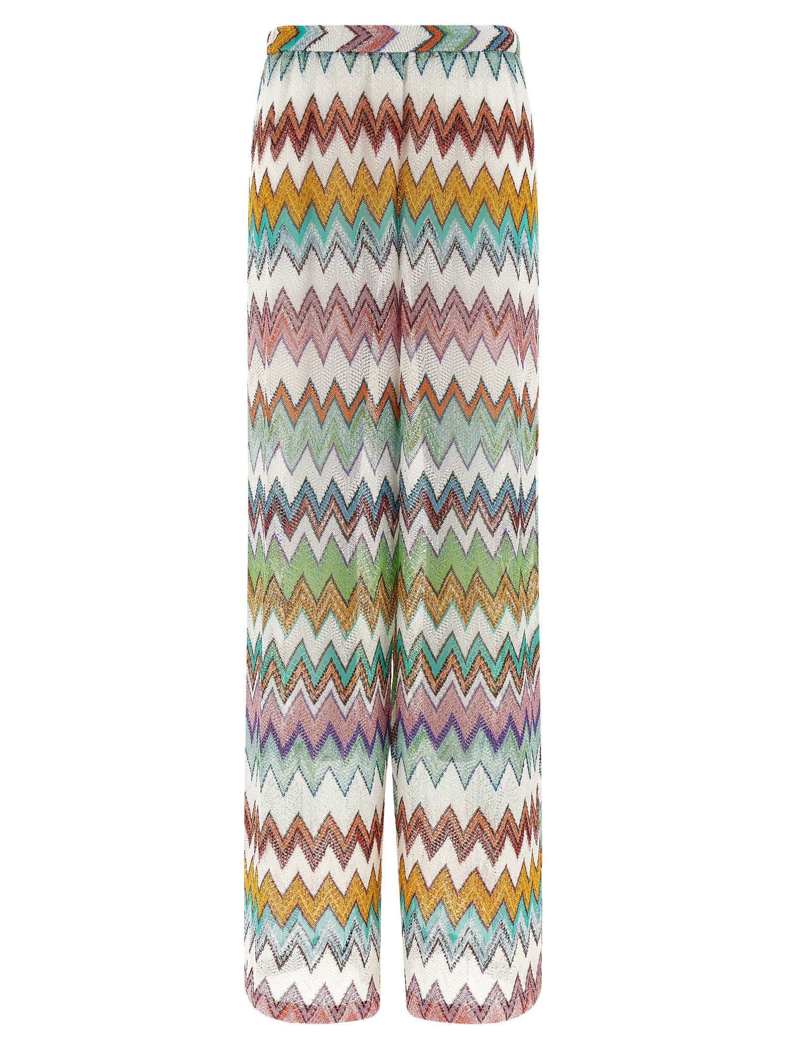 Zigzag Pants Multicolor Viscose