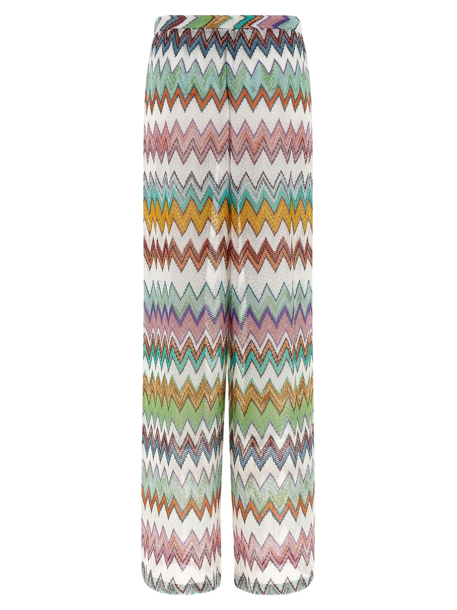 Zigzag Pants Multicolor Viscose