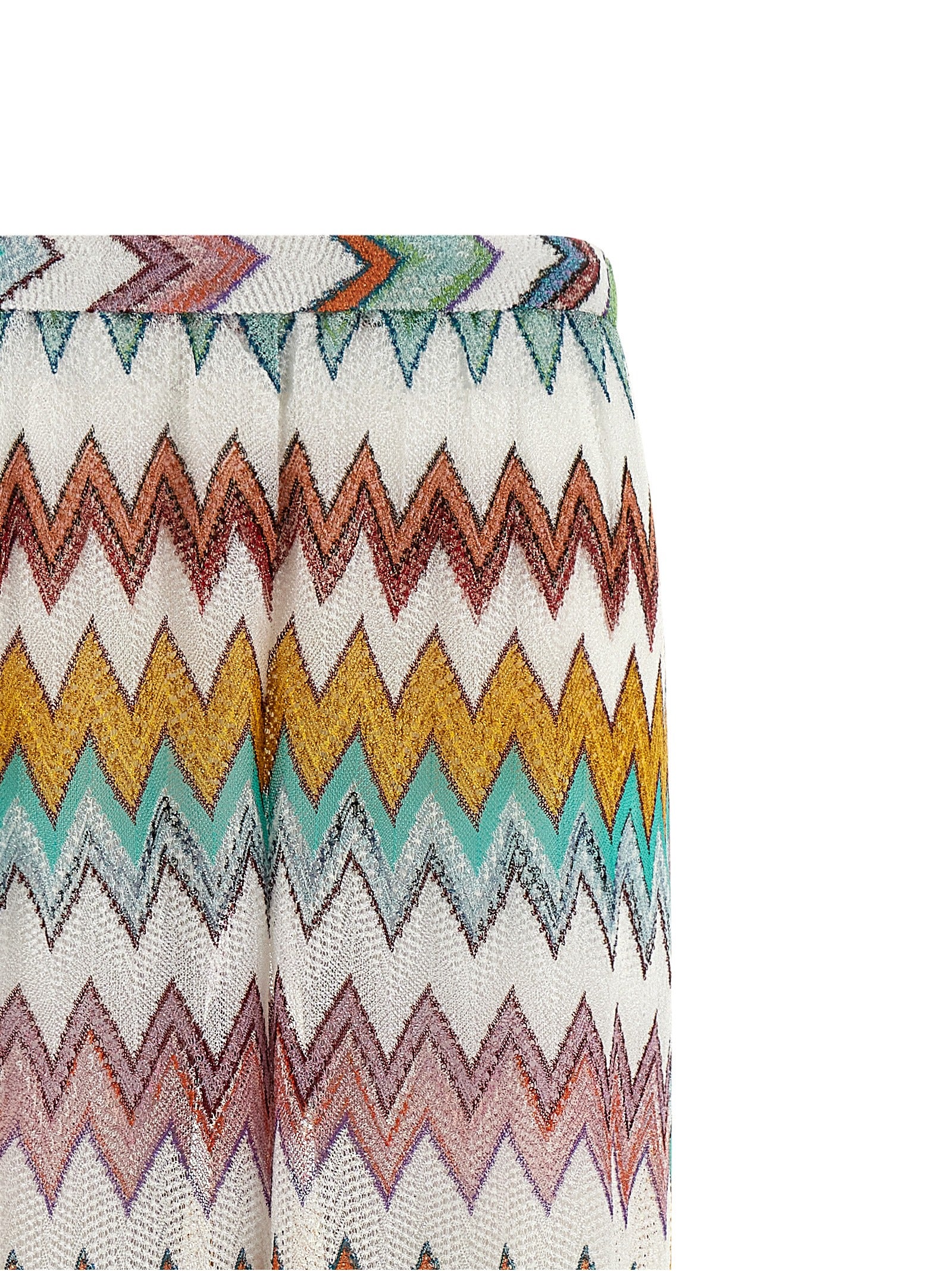 Zigzag Pants Multicolor Viscose