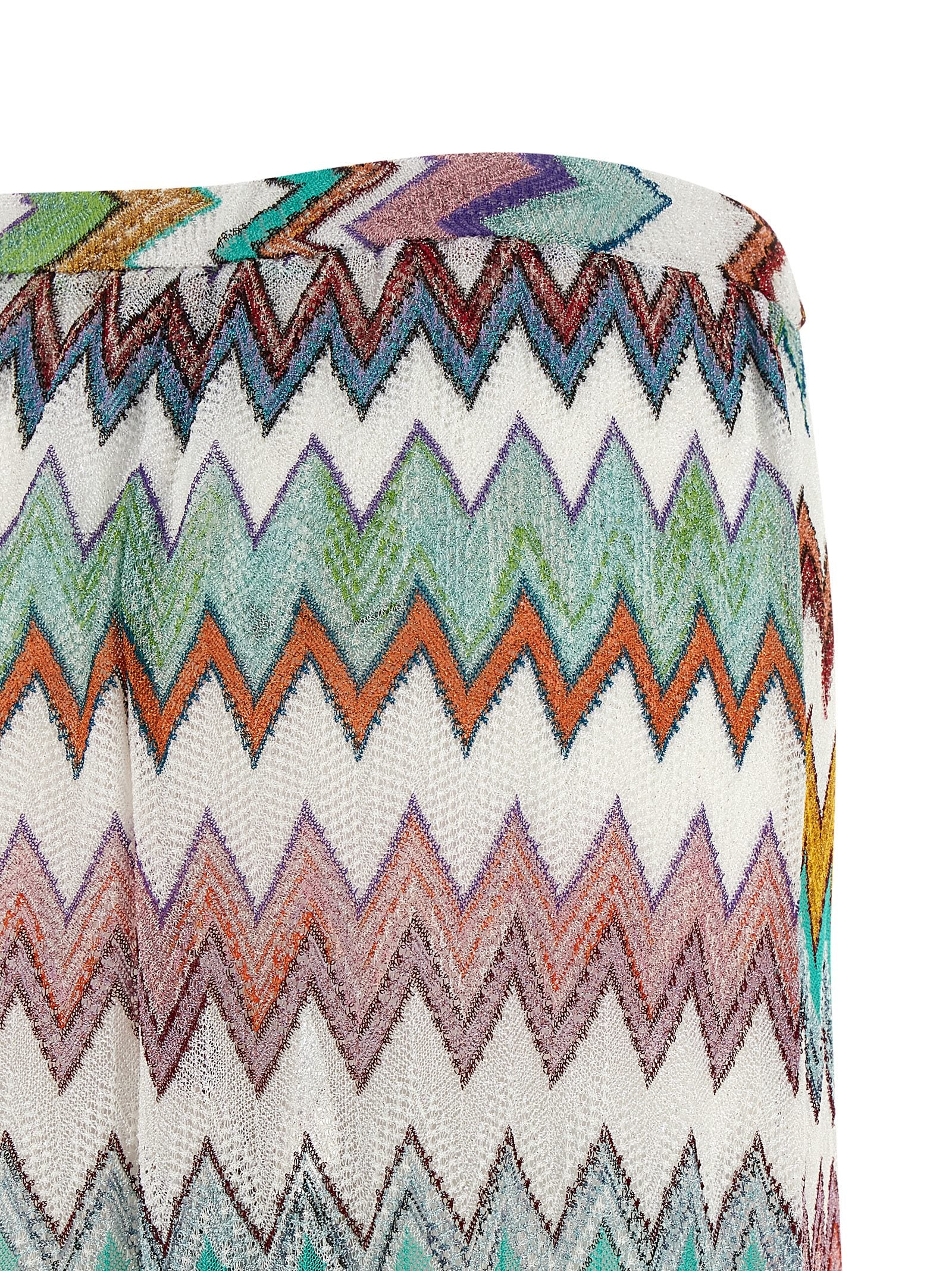 Zigzag Pants Multicolor Viscose