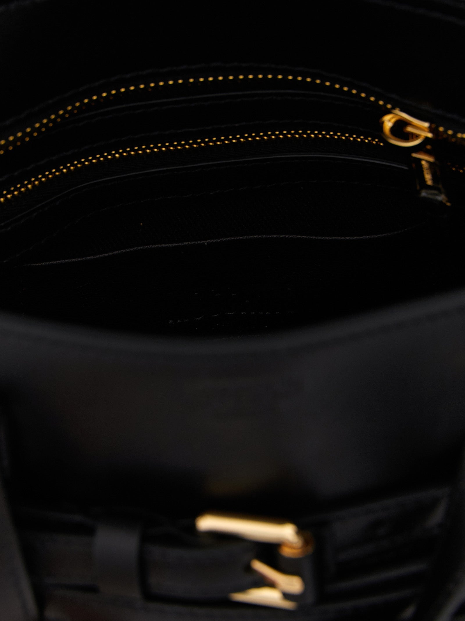 Tie Me small handbag Black Polyester Hand Bags