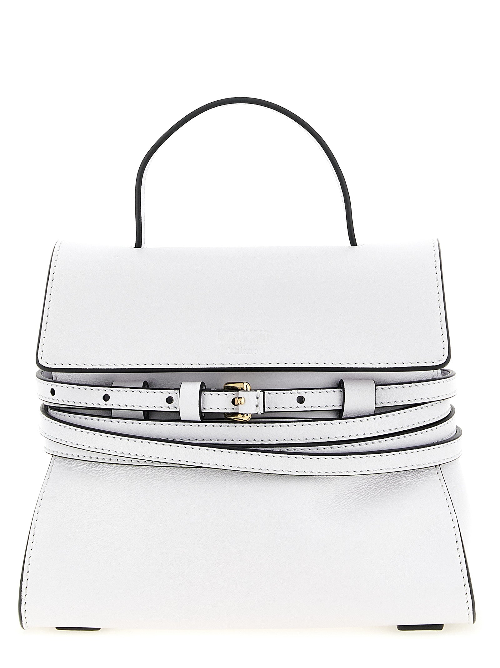 Tie Me handbag White Nappa Leather Hand Bags
