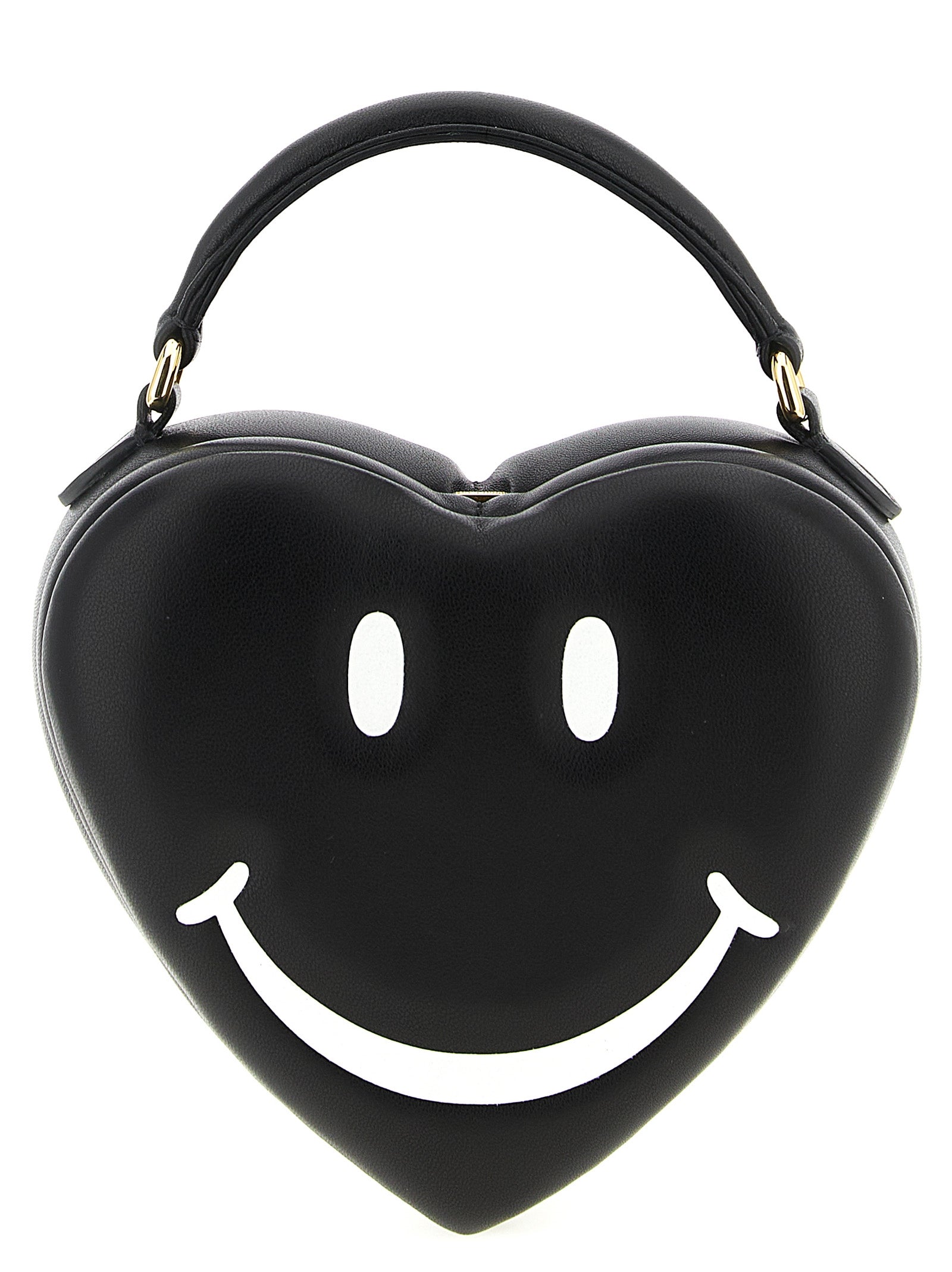 Moschino Love Me handbag Black Polyester Hand Bags