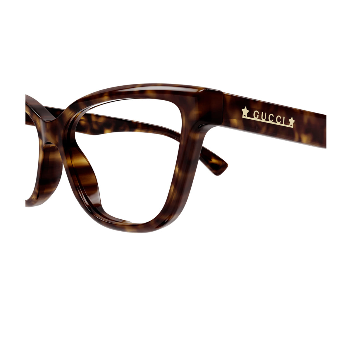 Gucci GG1589O Linea Lettering Marrone Acetate Occhiali Vista