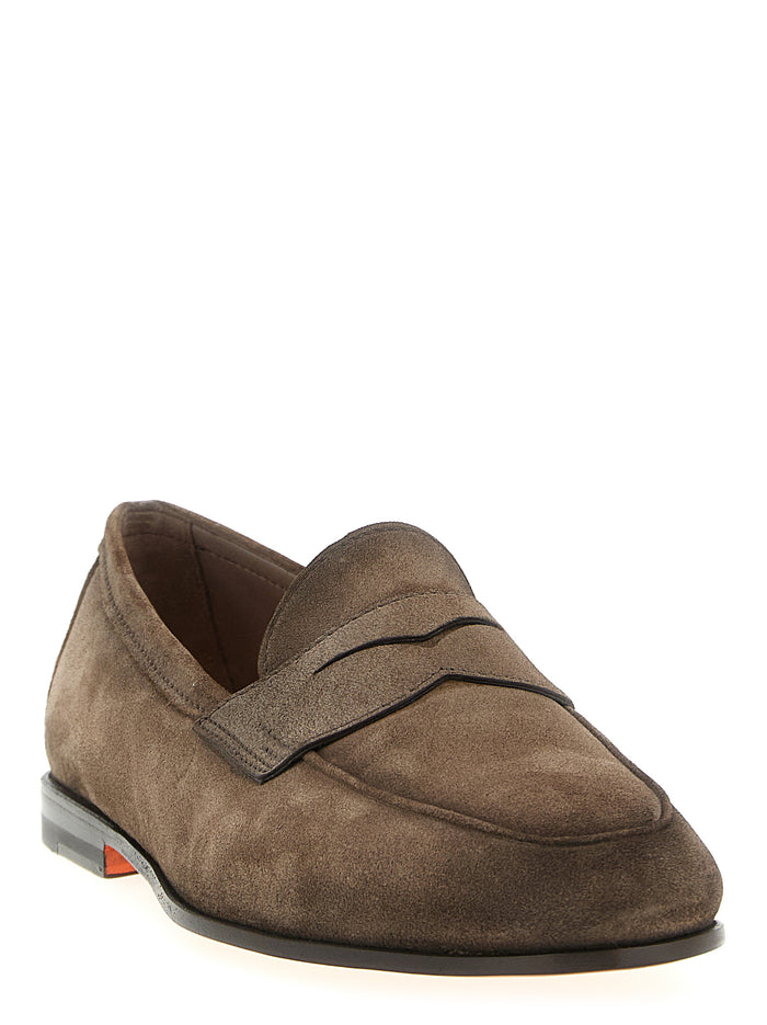 Carlos loafers Brown Calfskin Leather (bos Taurus)