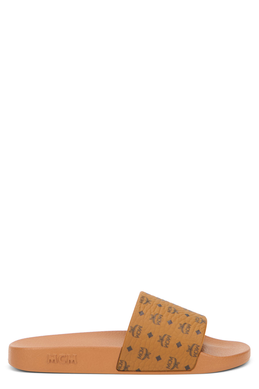 Rubber Slide Sandal Cognac Tpu Flip Flops & Slides