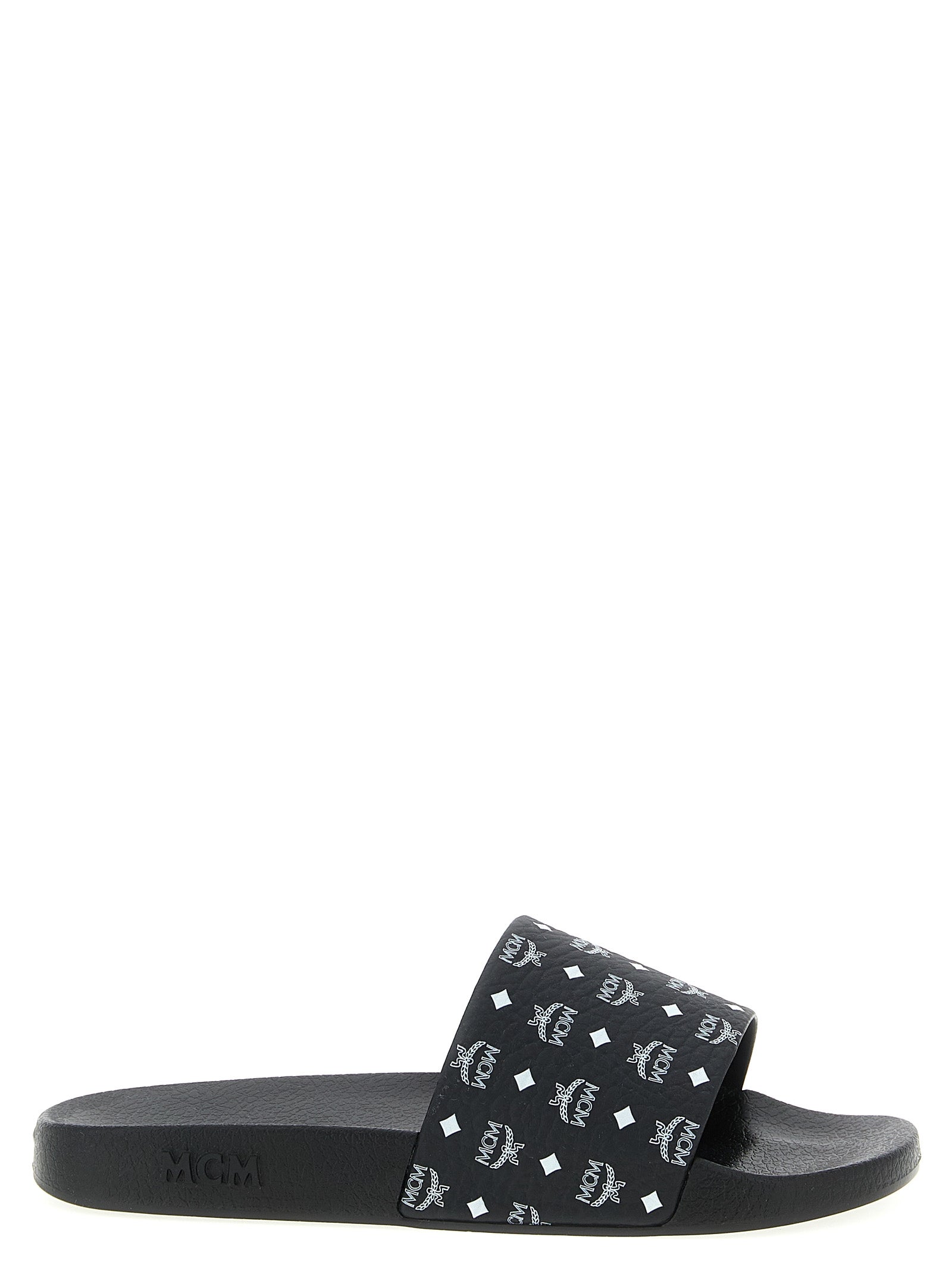Logo slides Black Tpu Sandal