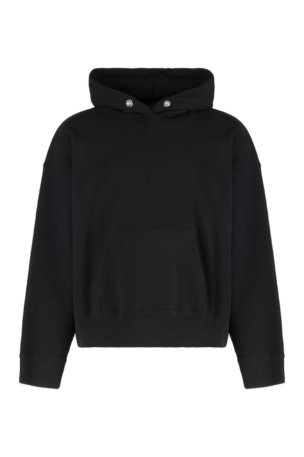 Cotton Hoodie Black Jumpers