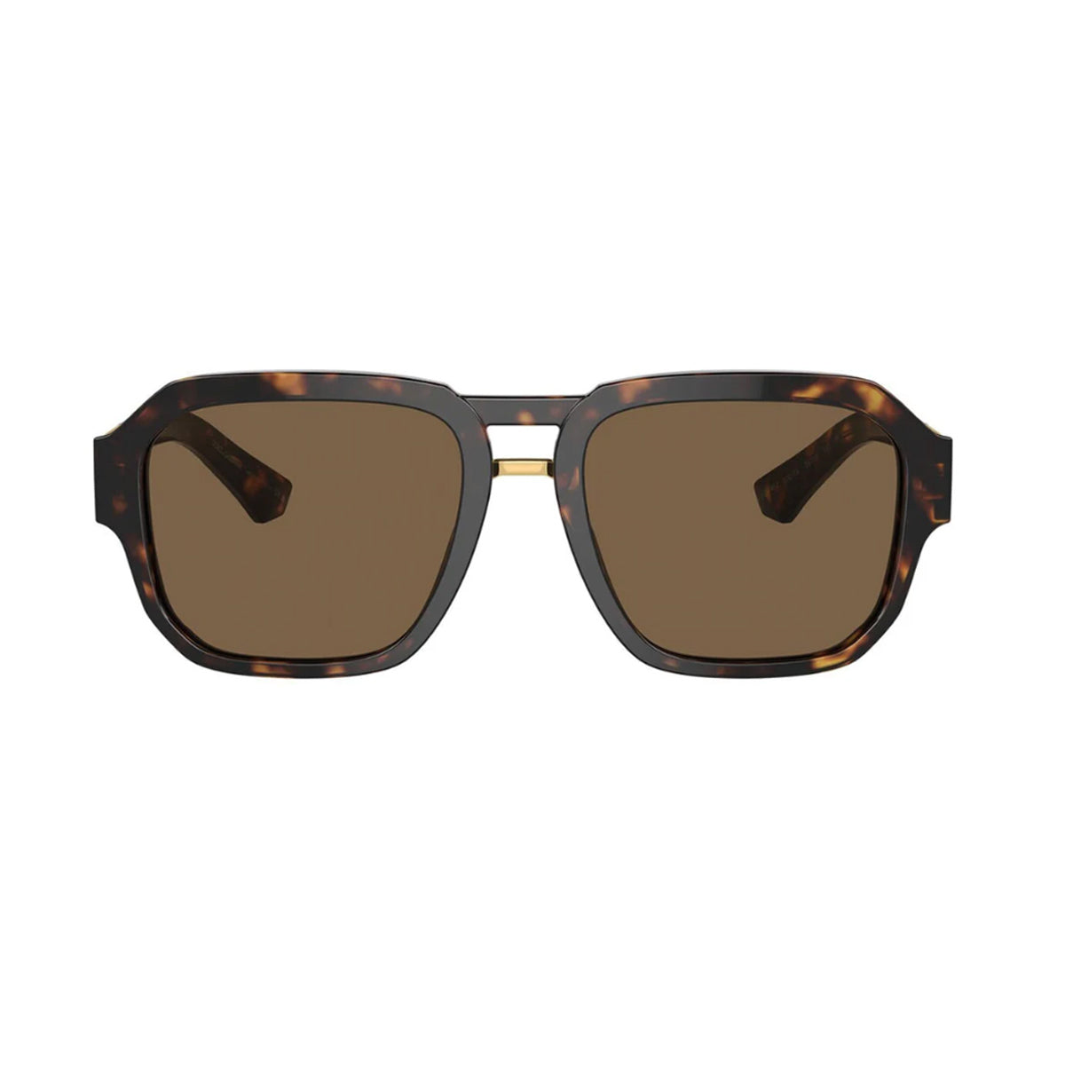 DG4464 Linea MIRROR LOGO 502-73 Havana Marrone Acetate Occhiali Sole