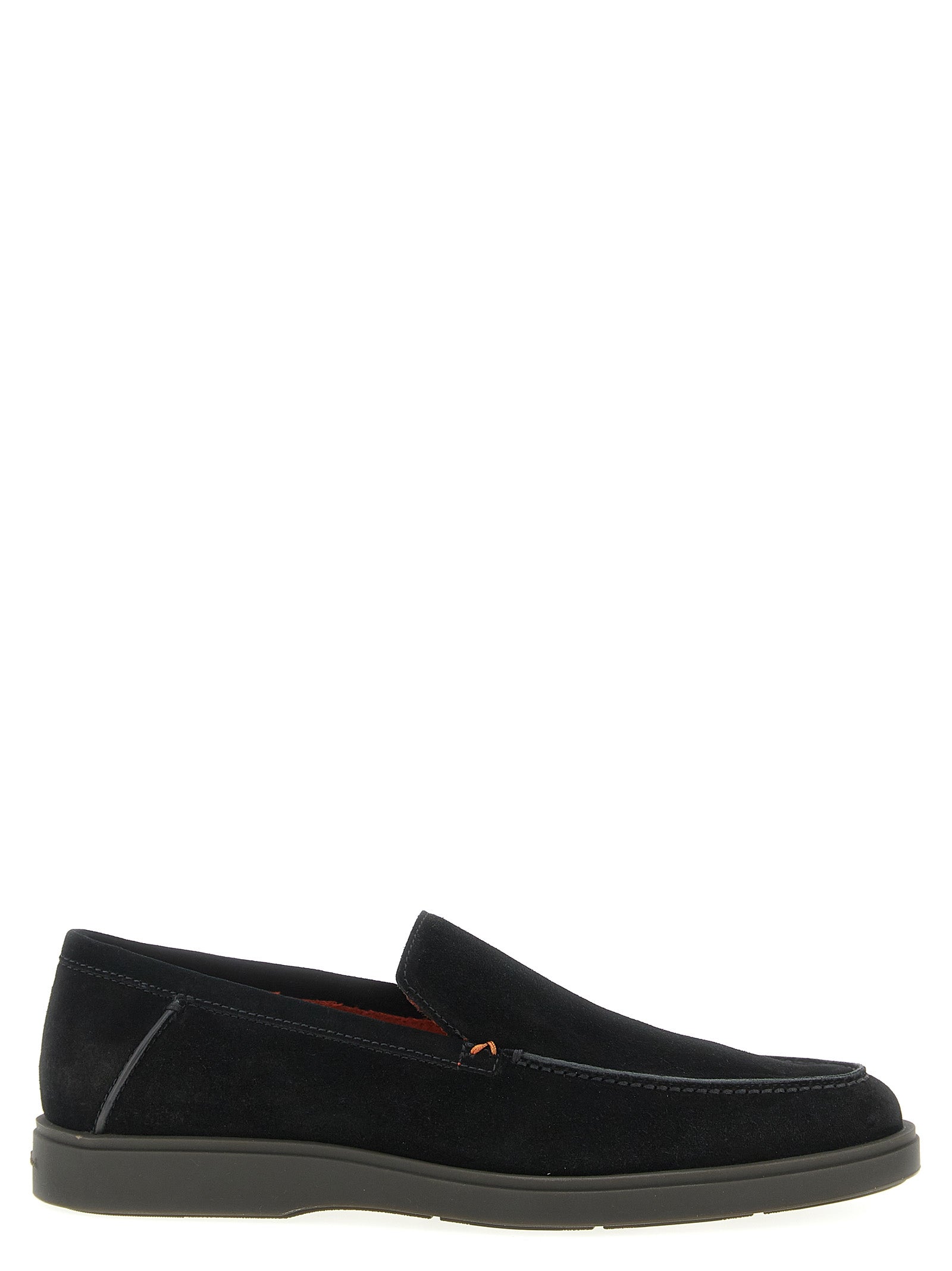 Drain loafers Black Calfskin Leather (bos Taurus)