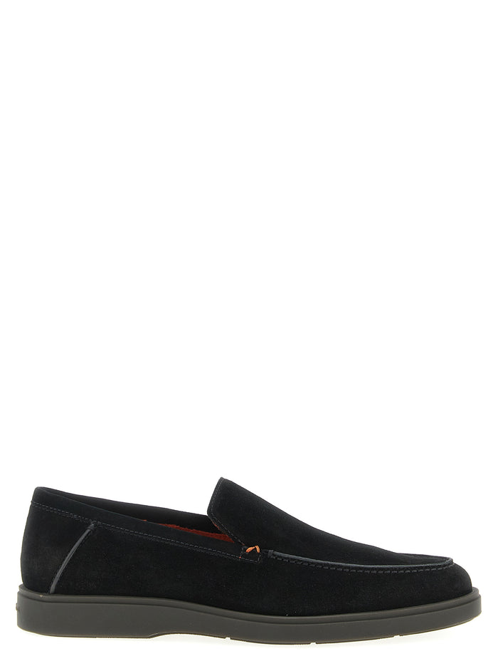 Drain loafers Black Calfskin Leather (bos Taurus)