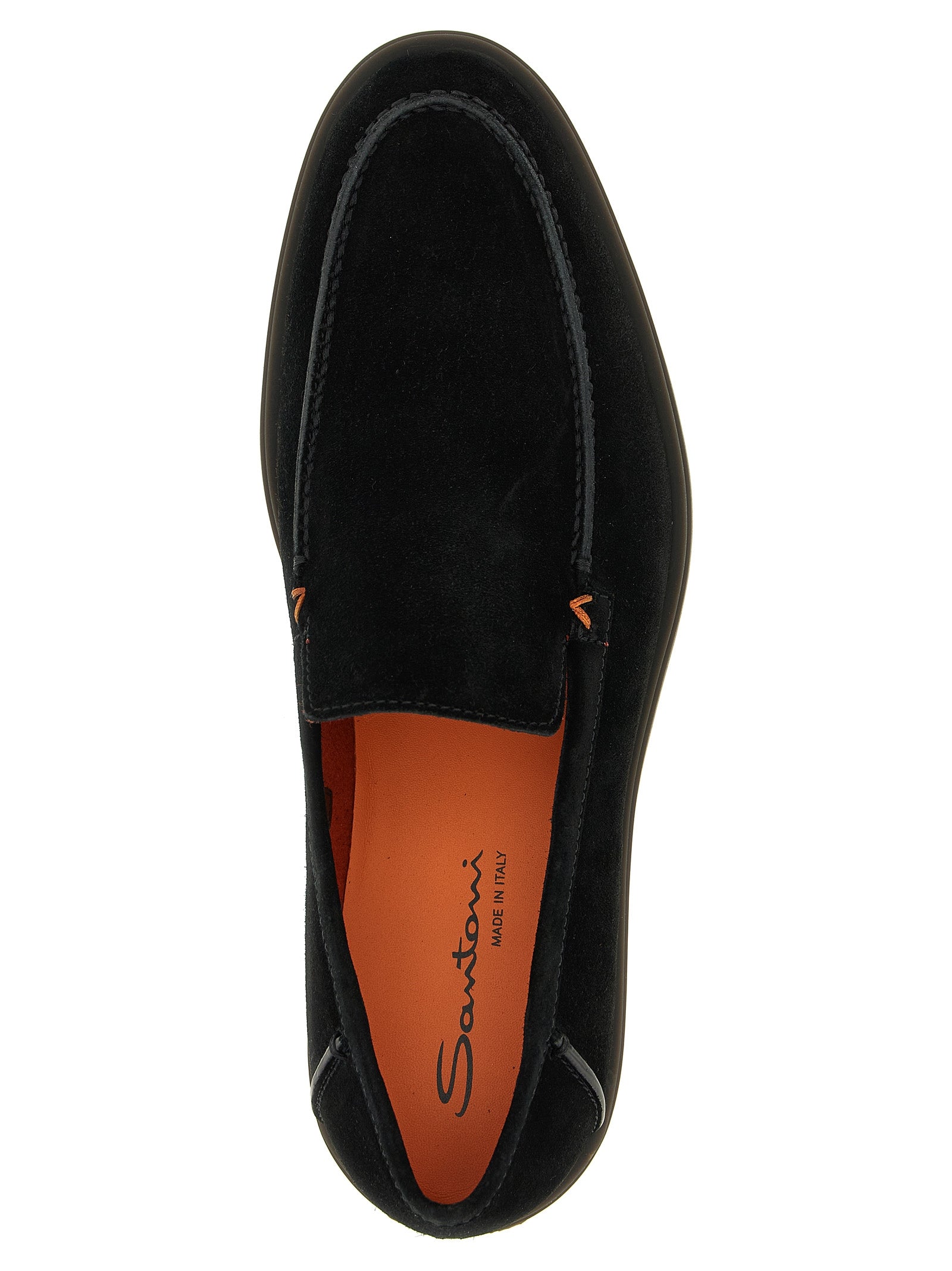 Drain loafers Black Calfskin Leather (bos Taurus)