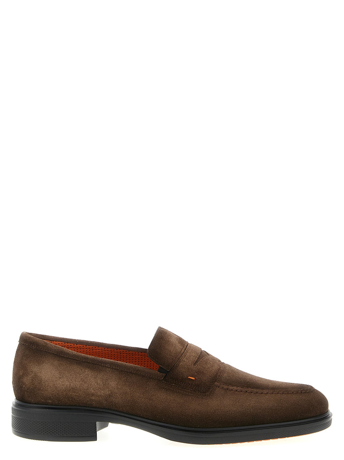 Easy capsule loafers Brown Calfskin Leather (bos Taurus)