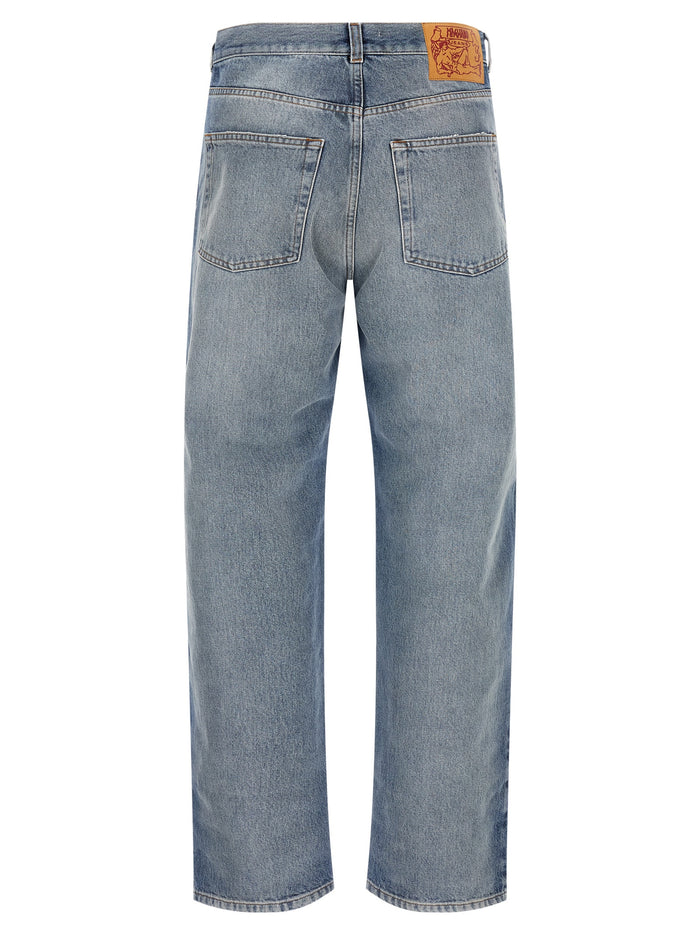 Flattone jeans Blue Cotton