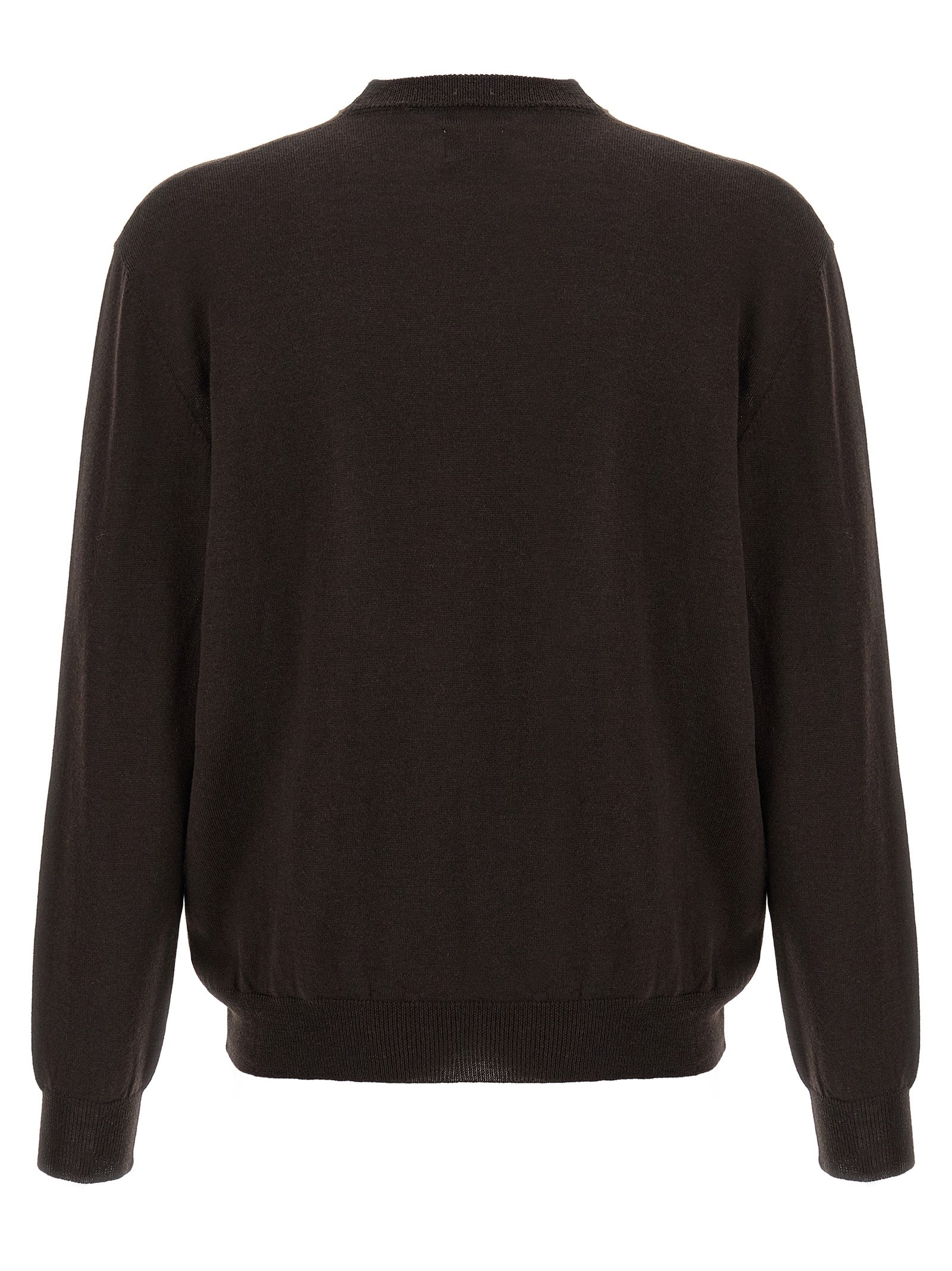 Pandino sweater Brown Wool Sweater, Cardigans