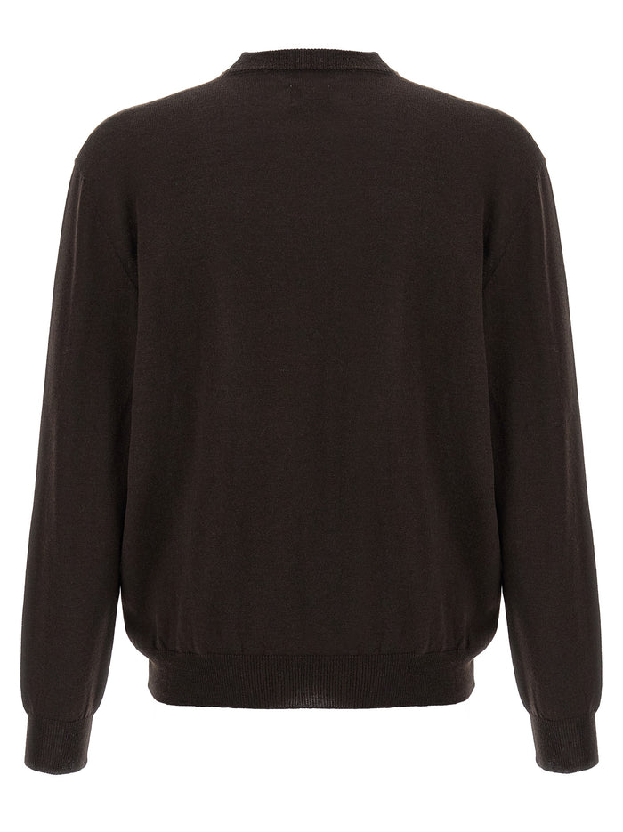 Pandino sweater Brown Wool Sweater, Cardigans