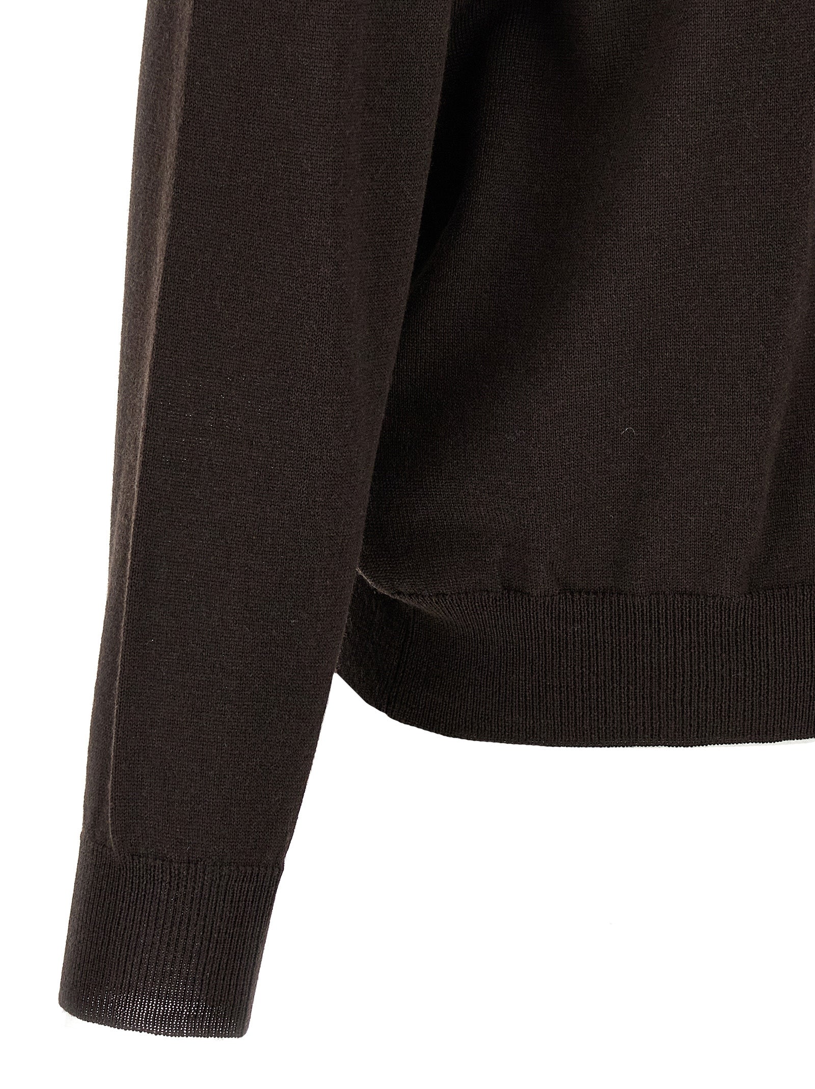 Pandino sweater Brown Wool Sweater, Cardigans