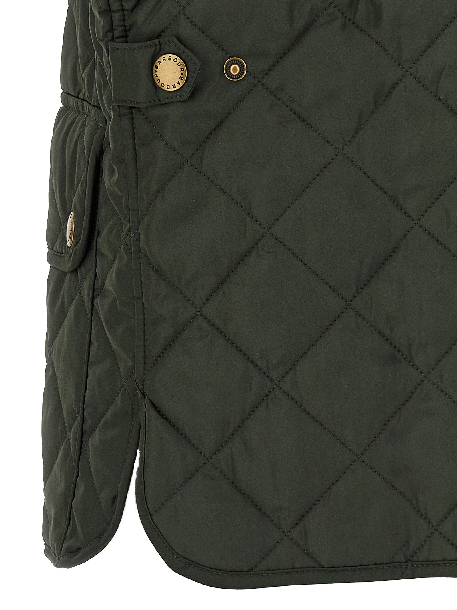New lowerdale vest Green Polyester Gilet