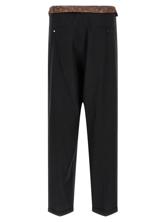 Peoples Chic Release pants Black Cotton
