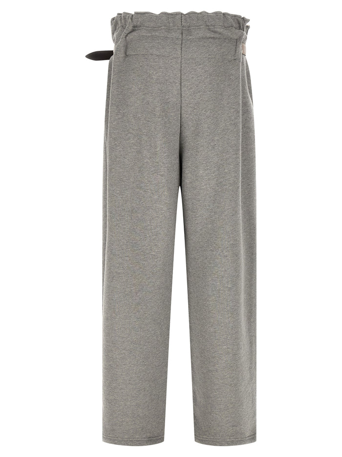 Provincia Pants Gray Cotton
