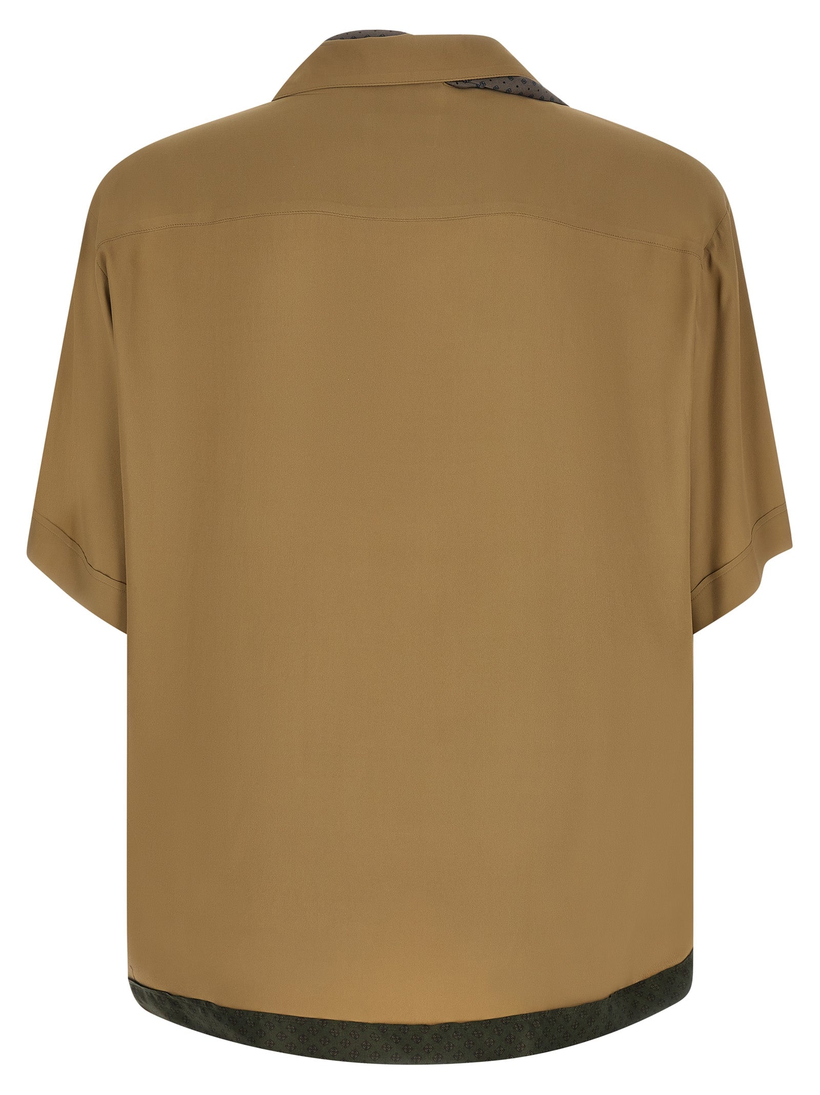 Pasolini Shirt Beige Acetate Shirt, Blouse