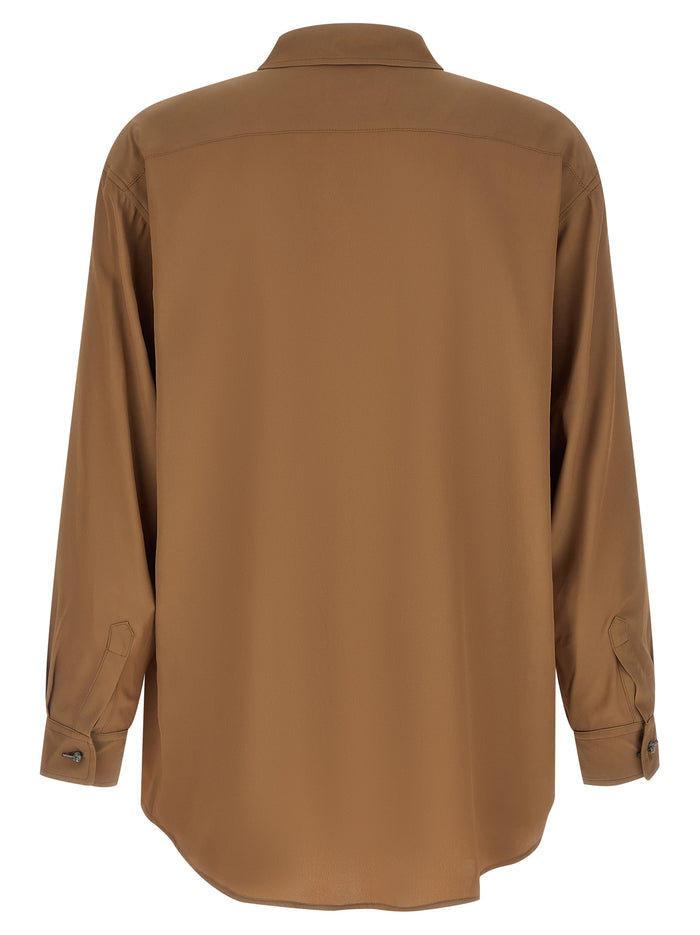Trekking shirt Brown Acetate Shirt, Blouse