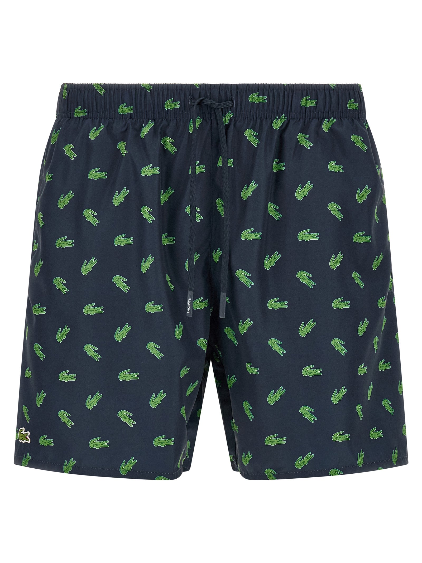 Crocodile Swimsuit Blue Polyester Beachwear