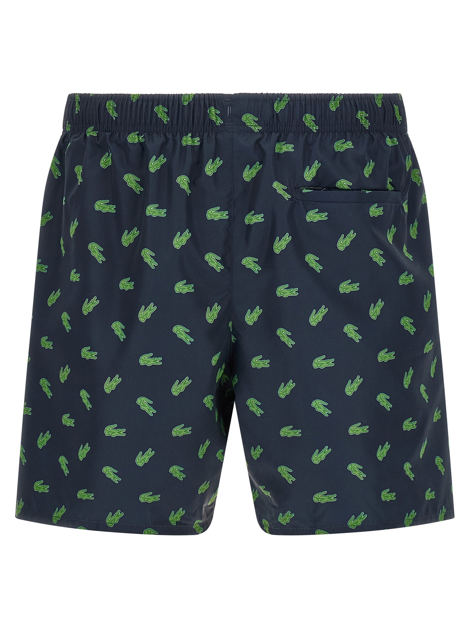 Crocodile Swimsuit Blue Polyester Beachwear