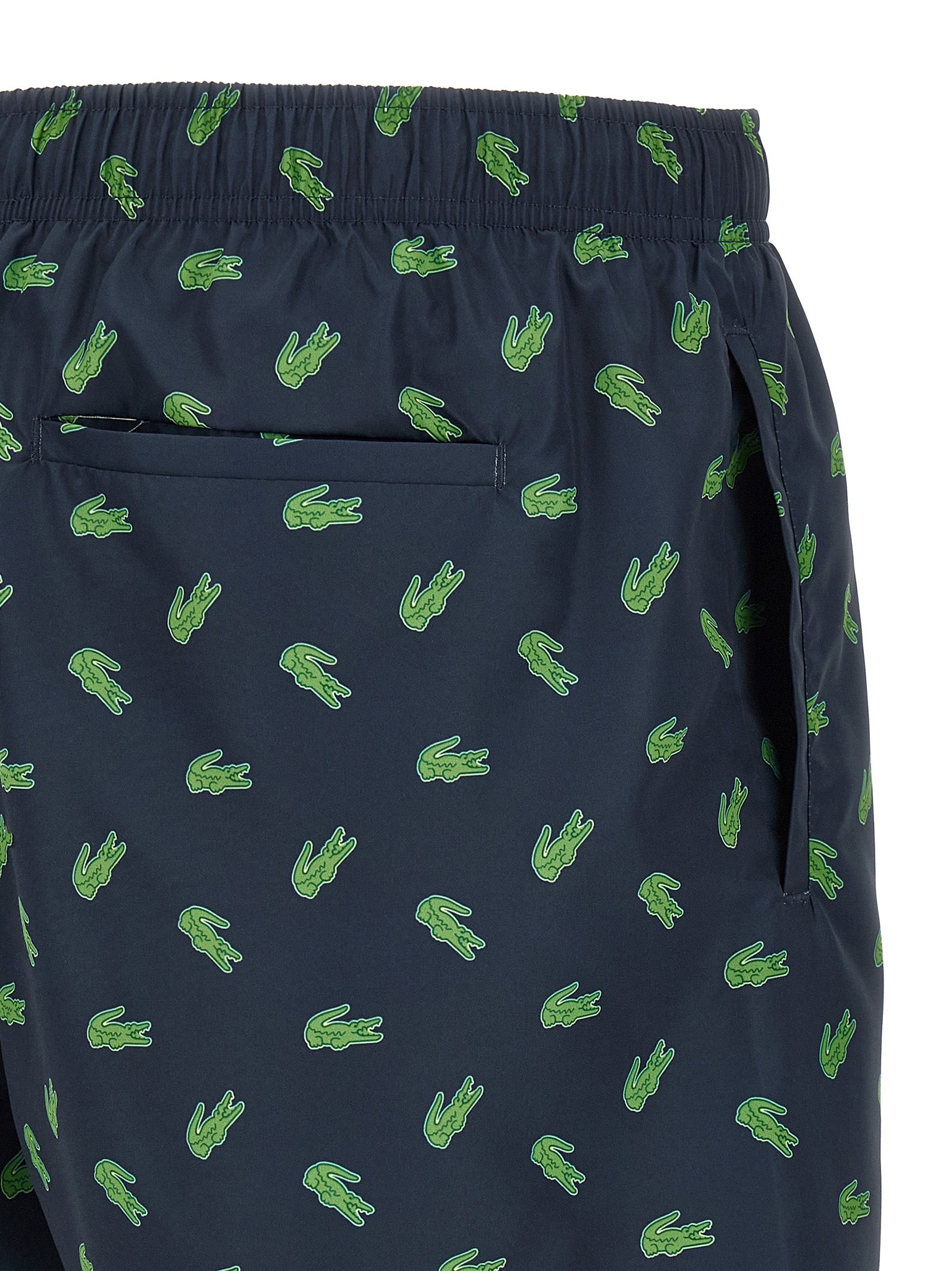 Crocodile Swimsuit Blue Polyester Beachwear