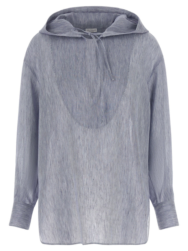Brunello Cucinelli Hooded Shirt