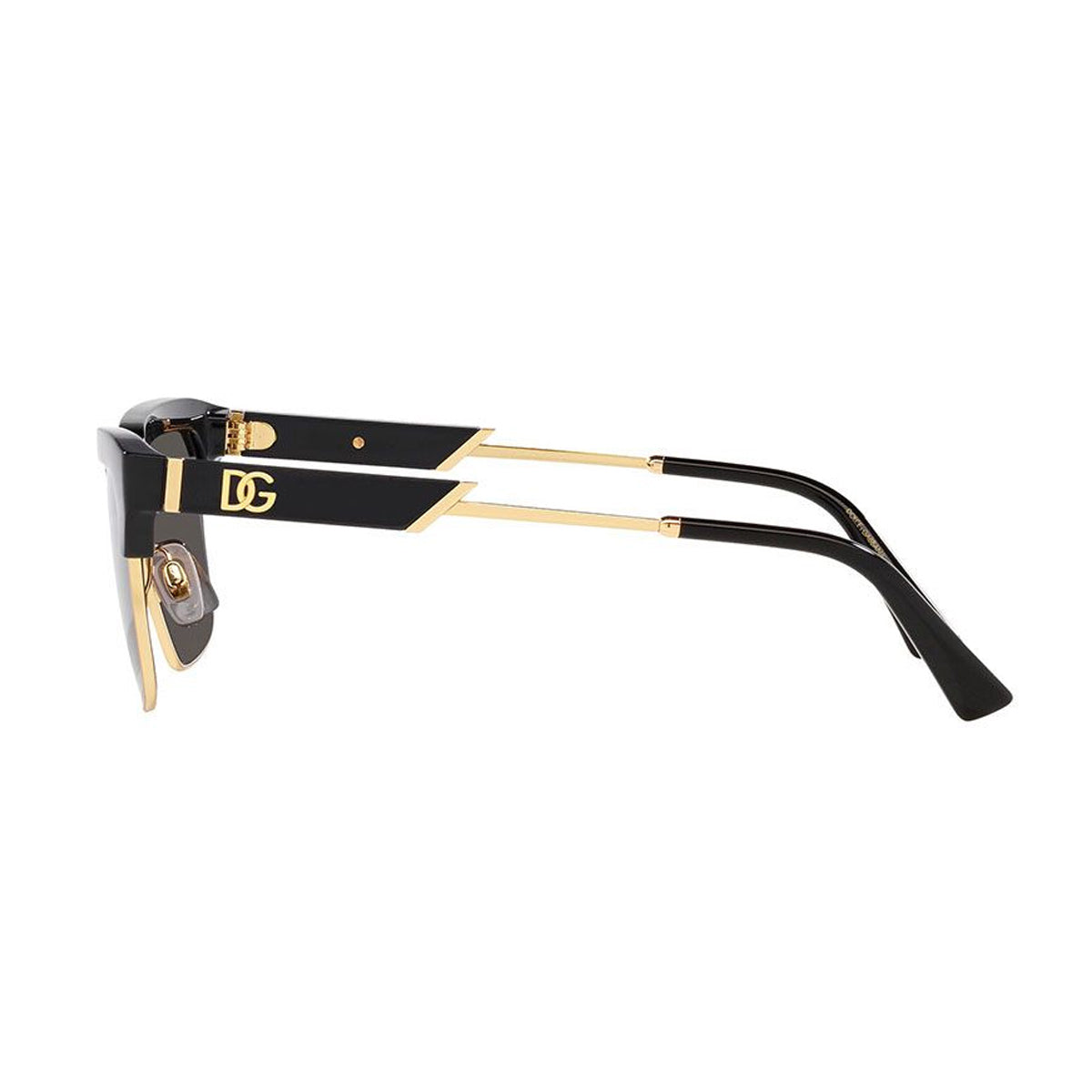 DG6185 501-87 Nero Nylon/metal Occhiali Sole