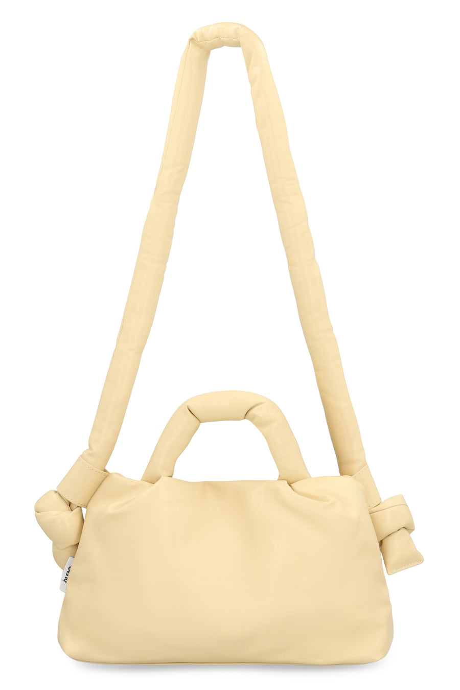 Shoulder Bag Mini Ona Butter Yellow Faux Leather