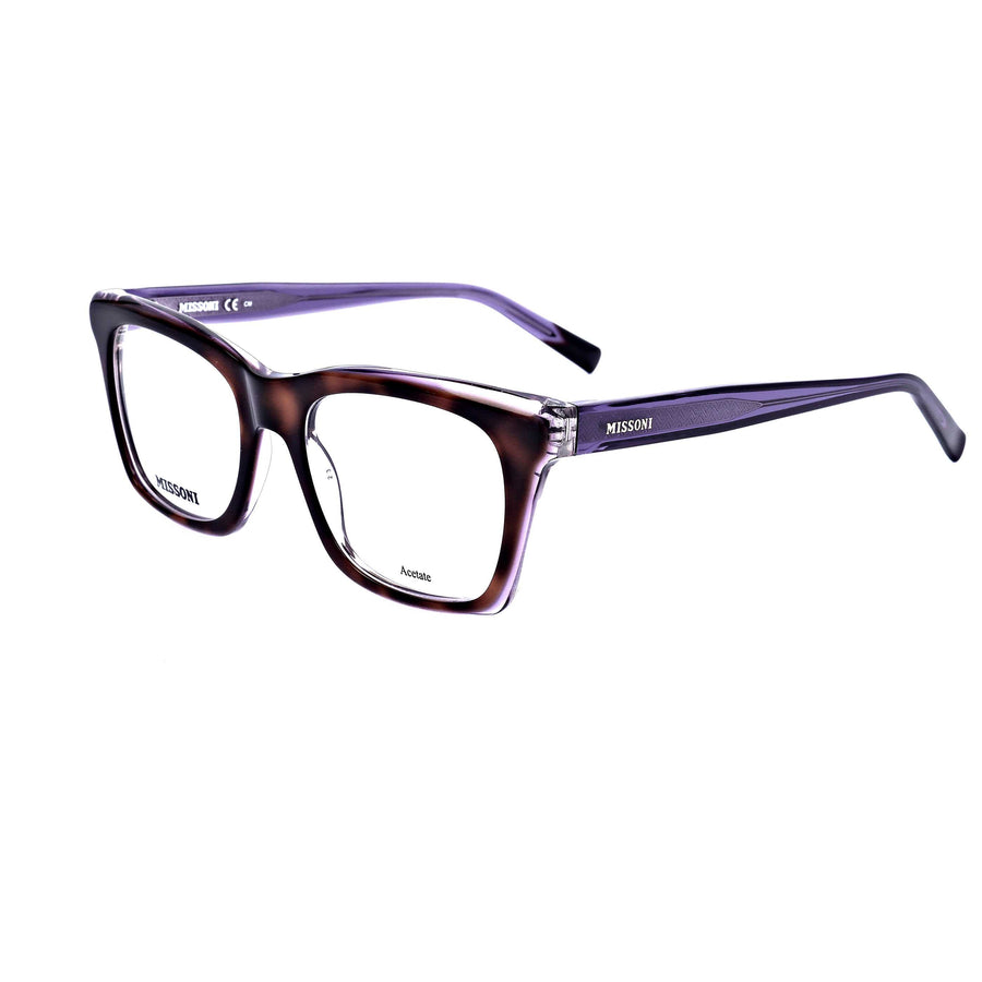 Missoni Womens 50 Mm Havana Violet Eyeglasses Mis0117-Ay0-50 One Color