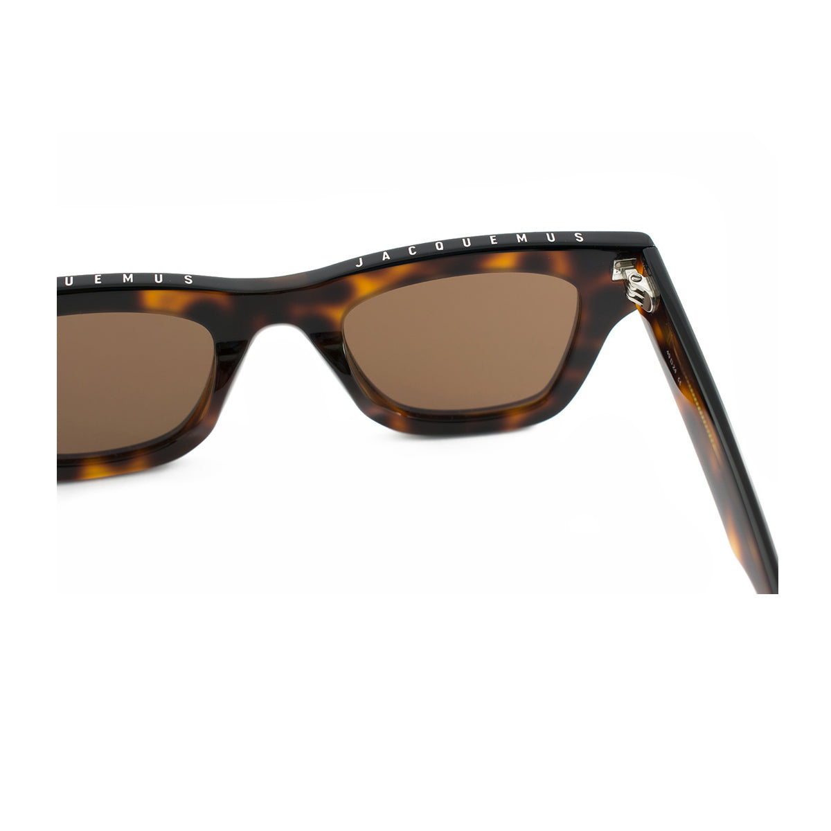Les Lunettes Nocio Brown Marrone Celluloid Occhiali Sole