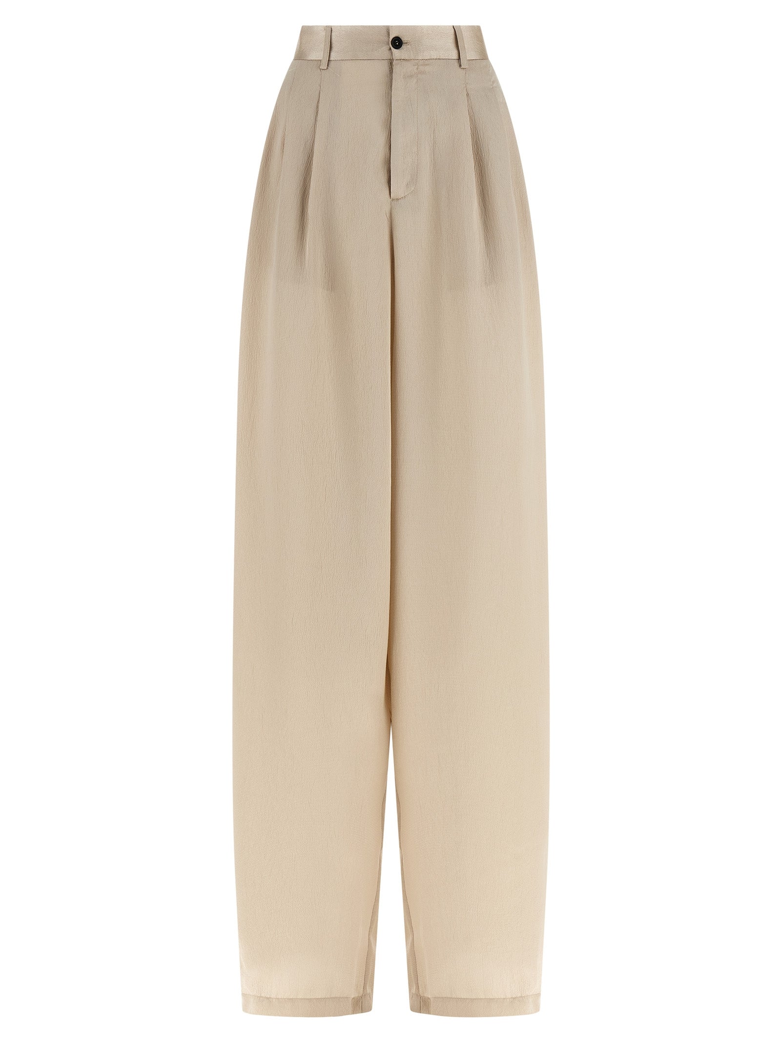 Elsa Pants Beige Polyester