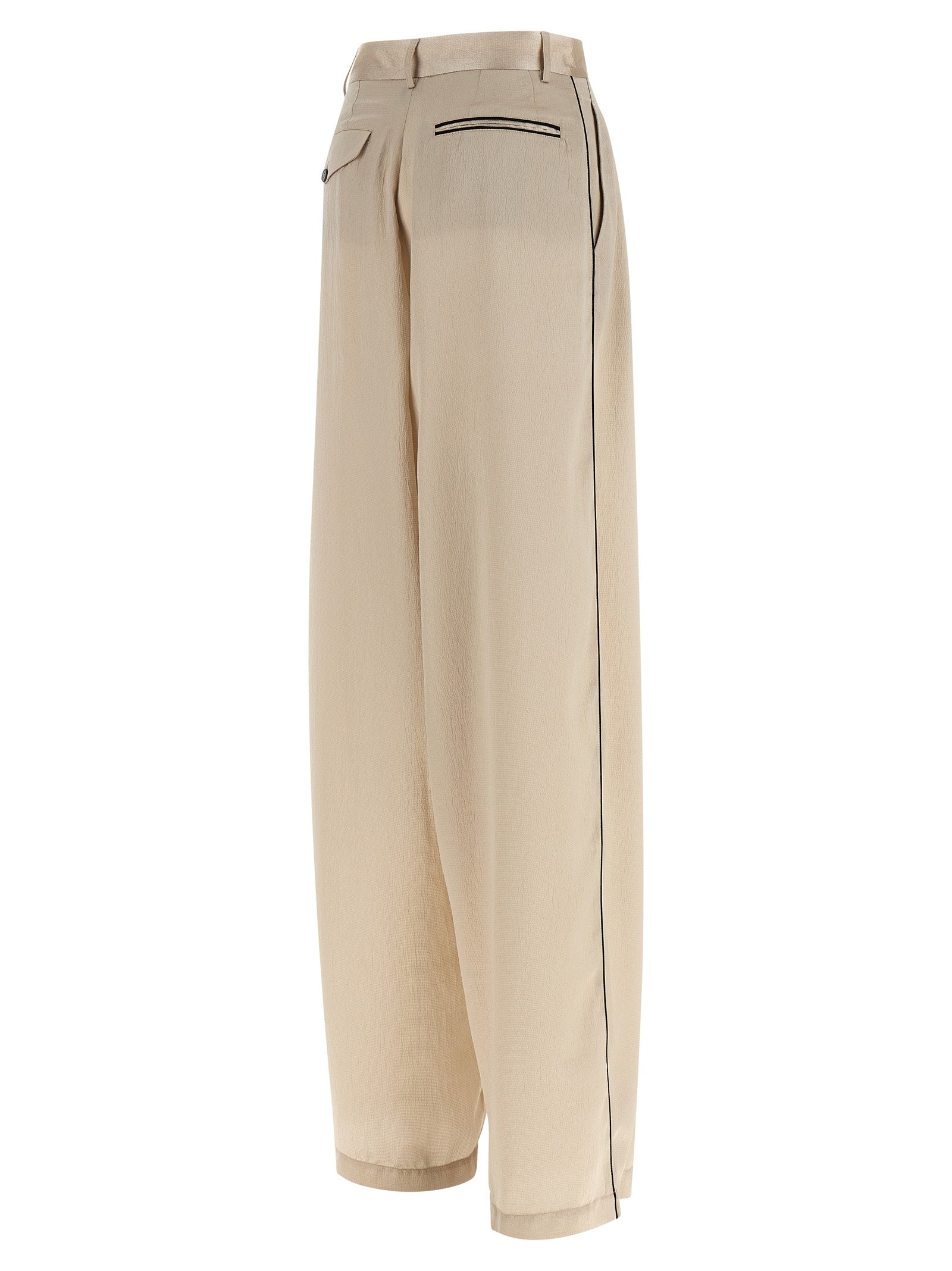 Elsa Pants Beige Polyester