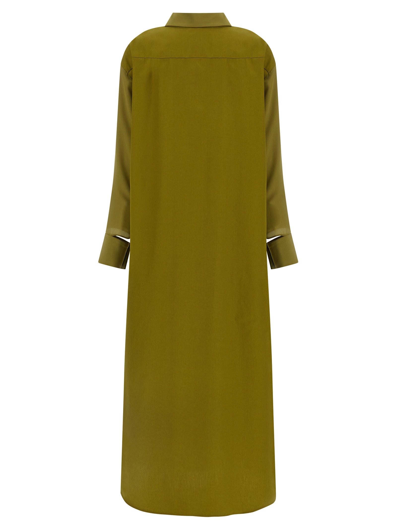 Antoine dress Green Silk