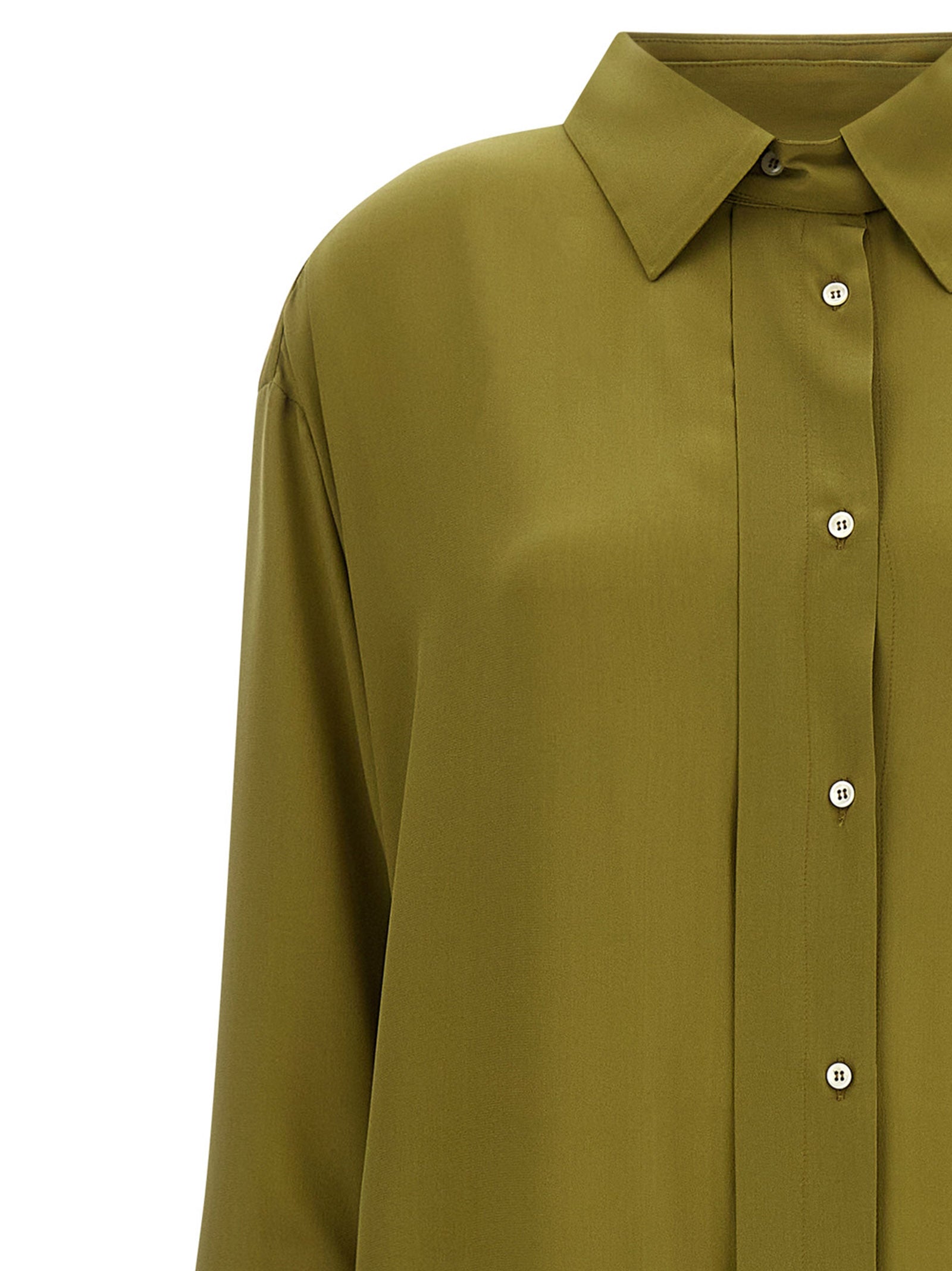Antoine dress Green Silk