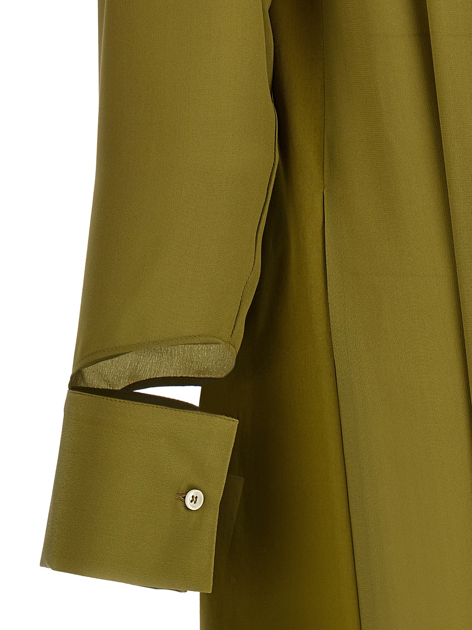 Antoine dress Green Silk