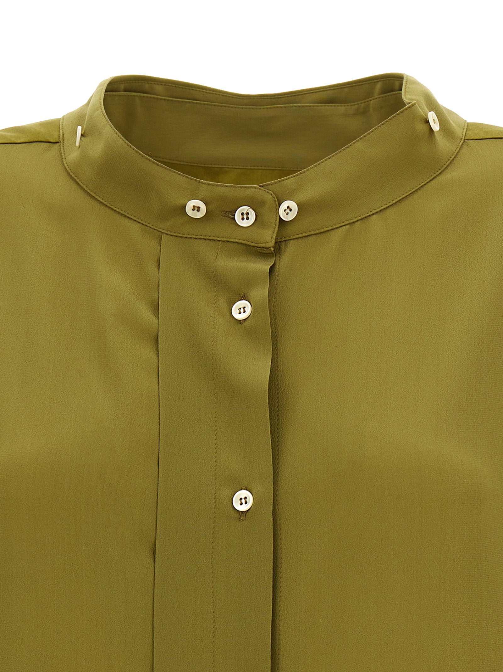 Antoine dress Green Silk