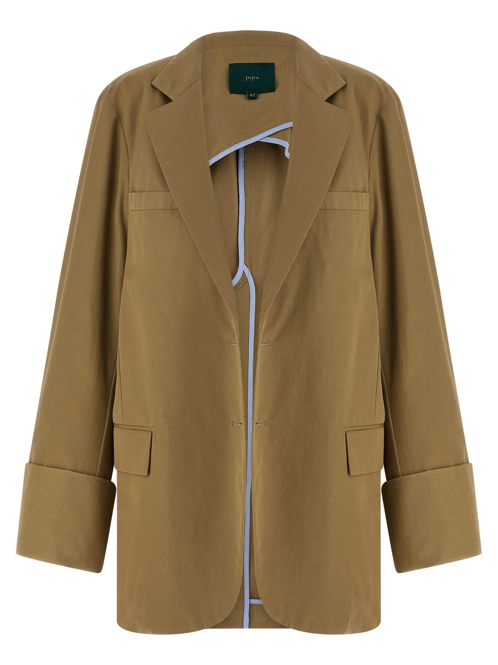 Birkin blazer Beige Cotton Blazer, Suits