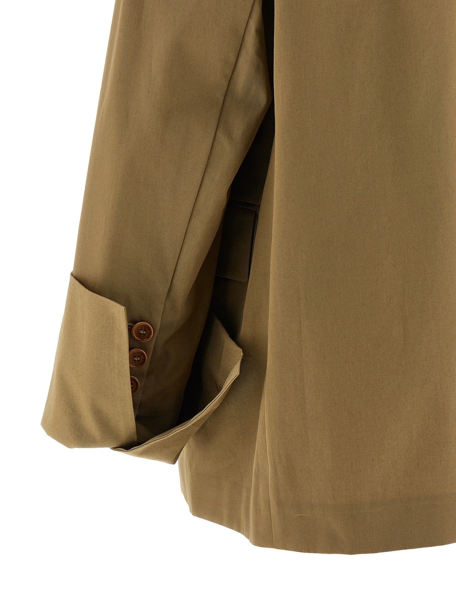 Birkin blazer Beige Cotton Blazer, Suits