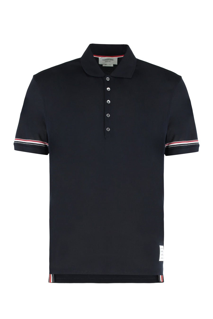Cotton Pique Polo Blue Shirts