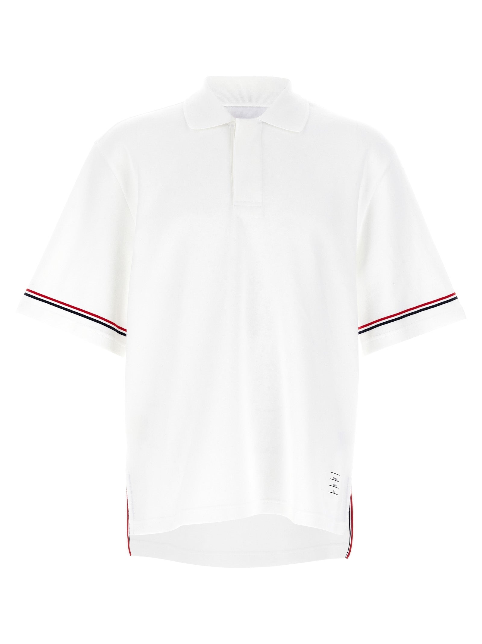 Rugby polo shirt White Cotton