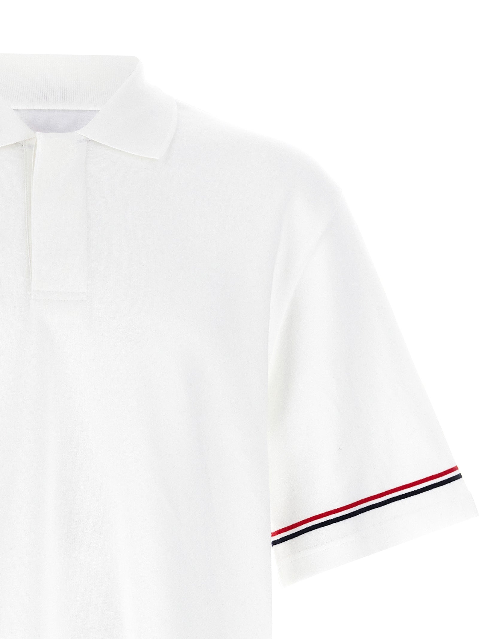 Rugby polo shirt White Cotton