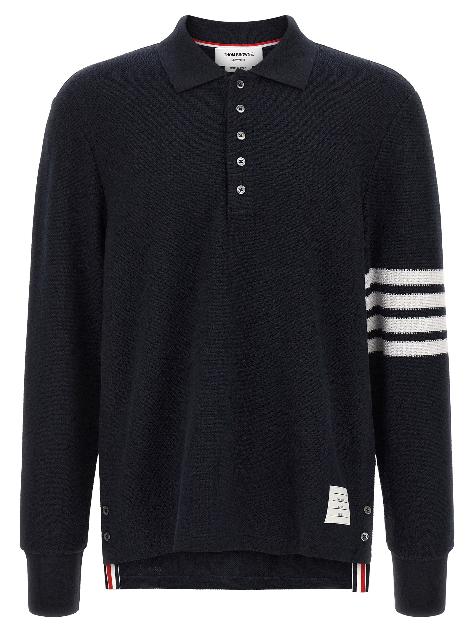 4 Bar polo shirt Blue Cotton
